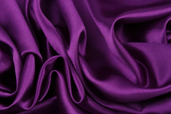 Пурпурная шелковая ткань — стоковое фото