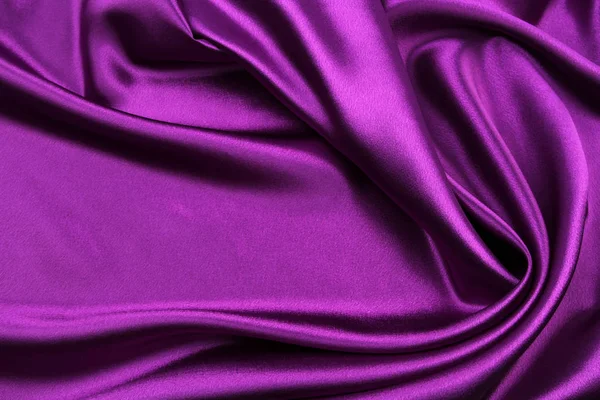 紫色真丝面料 — 图库照片