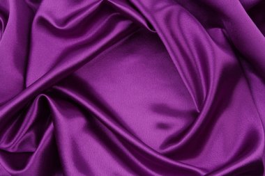 Mor ipek kumaş