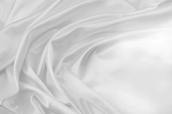 Білої шовкової тканини — стокове фото