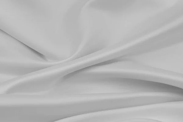 White silk fabric — Stock Photo, Image