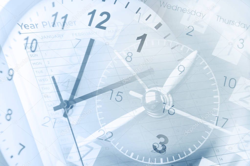 Time management clocks and calendars