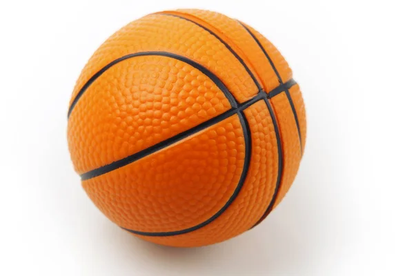 Крупный план баскетбола — стоковое фото