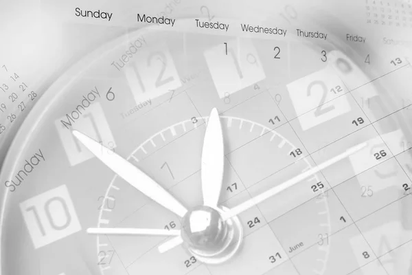 Reloj y calendarios — Foto de Stock