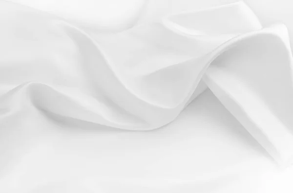 白色真丝织物 — 图库照片