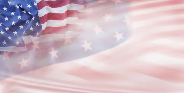 Abstract USA flags — Stock Photo, Image