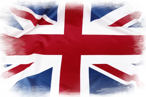 Union Jack Flagge — Stockfoto