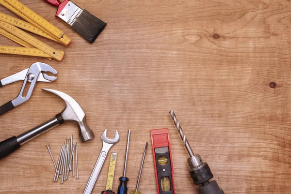 Assorted work tools — Stock Photo, Image