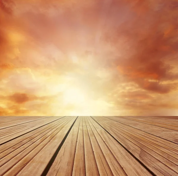 Floor and sky — Stock Photo, Image