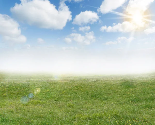 Primavera sfondo luce solare — Foto Stock