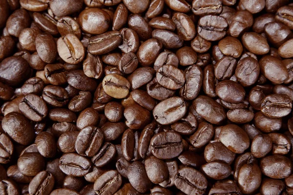 Geröstete Kaffeebohnen — Stockfoto