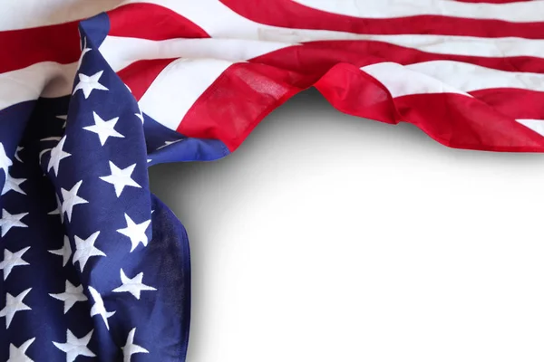 Bandiera USA. Copia spazio — Foto Stock