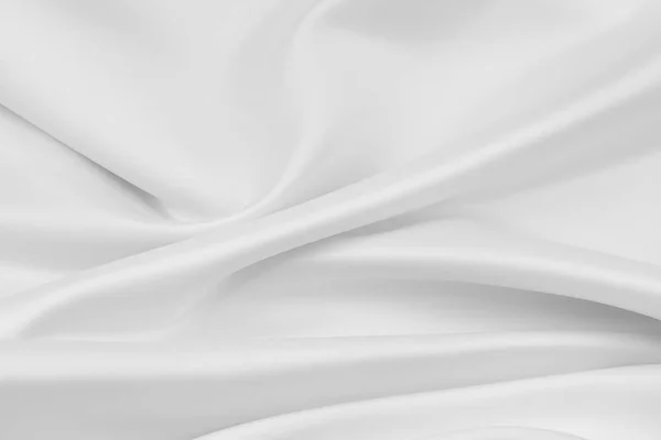 Beyaz ipek kumaş — Stok fotoğraf