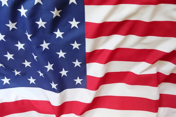 Rippled Прапор США — стокове фото