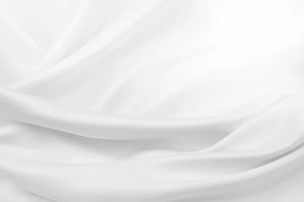 White silk fabric — Stock Photo, Image