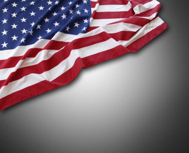 ABD bayrağı Grey