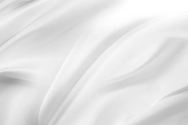 White silk fabric — Stock Photo, Image