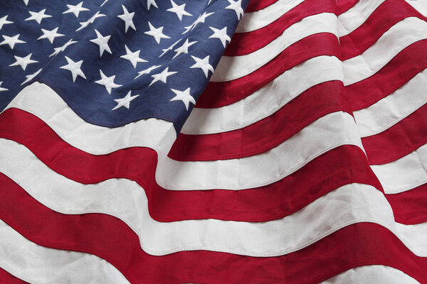USA flag detail