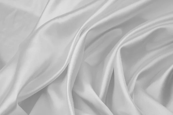 White silk fabric — Stock Photo, Image