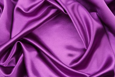 Mor ipek kumaş