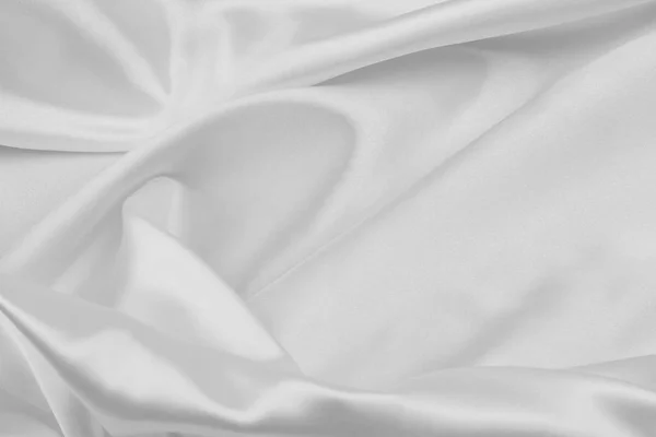 White silk fabric — Stock Photo, Image