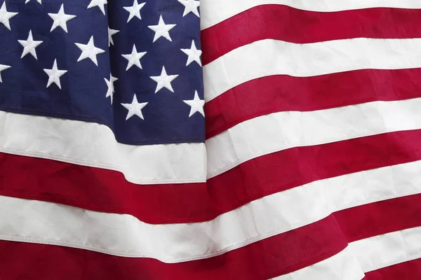 Рябь флага США — стоковое фото