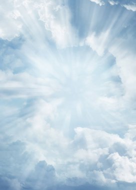 Gökyüzünde ışınları