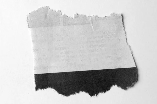 Σκισμένο κομμάτι χαρτί — Φωτογραφία Αρχείου