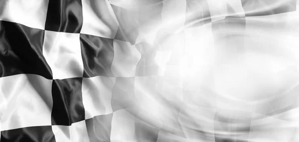 Checkered racing flag — Stock Photo, Image