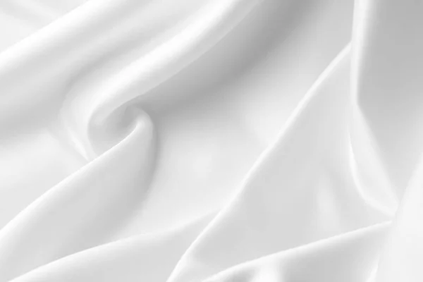 White silk fabric — Stock Photo, Image