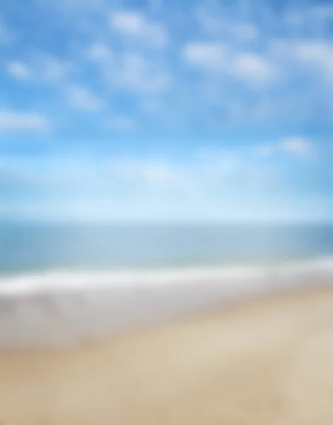 Cena de praia borrada — Fotografia de Stock