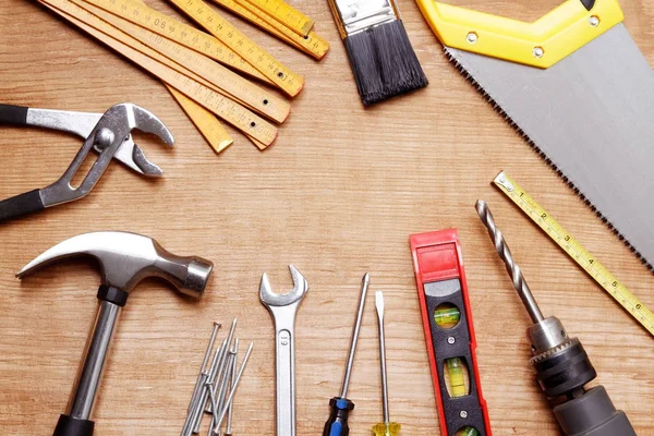 Ferramentas de trabalho variadas — Fotografia de Stock