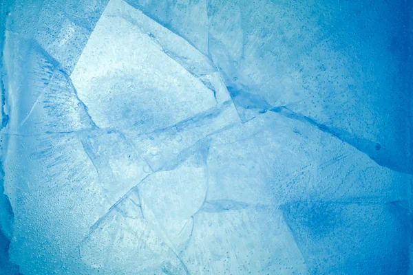 Cracks in ice — Stock Photo, Image