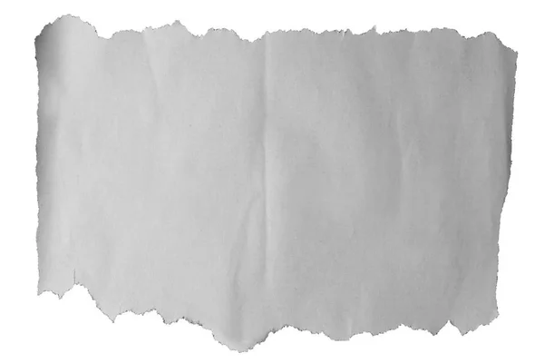 Peça de papel rasgada — Fotografia de Stock