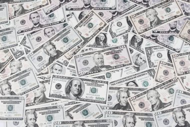 çeşitli Amerikan banknotlar