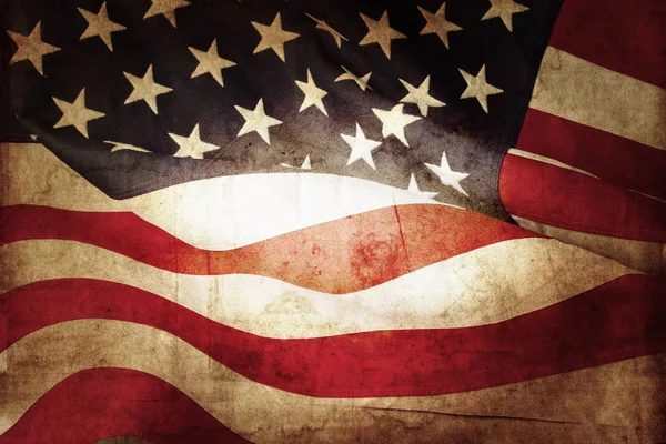 Grunge American flag — Stock Photo, Image