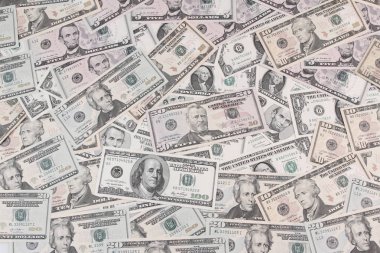 çeşitli Amerikan banknotlar