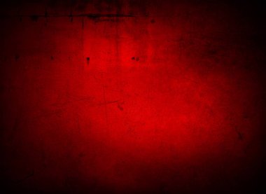 Kırmızı beton duvar