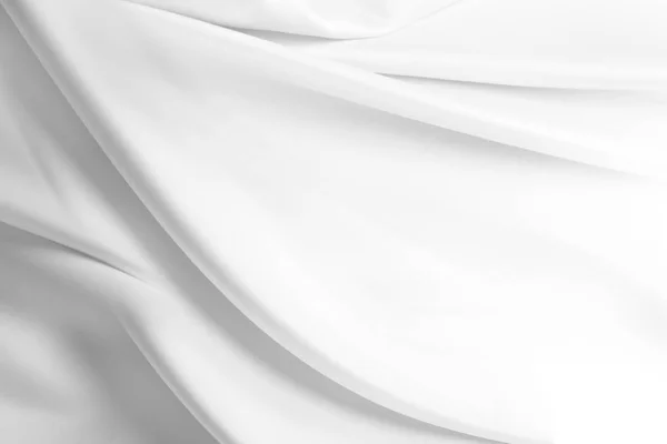 White silk fabric — Stock Photo, Image
