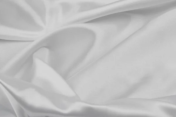 Tejido de seda blanca —  Fotos de Stock