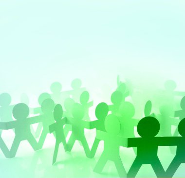 Yeşil kağıt zinciri 