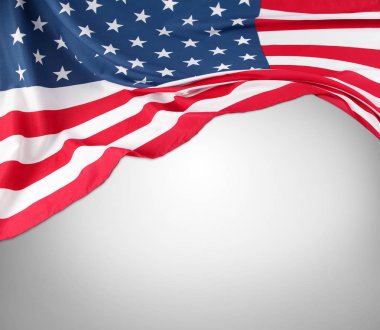 ABD bayrağı Grey