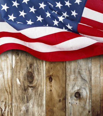 Amerikan bayrağı panoları