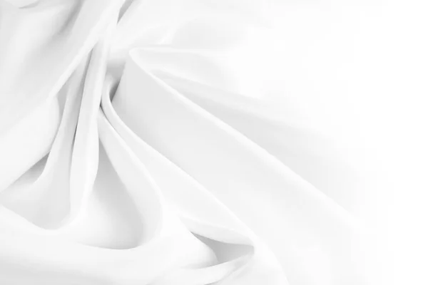 White silk fabric — Stock Photo, Image