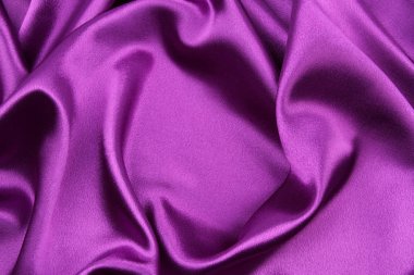 Mor ipek kumaş