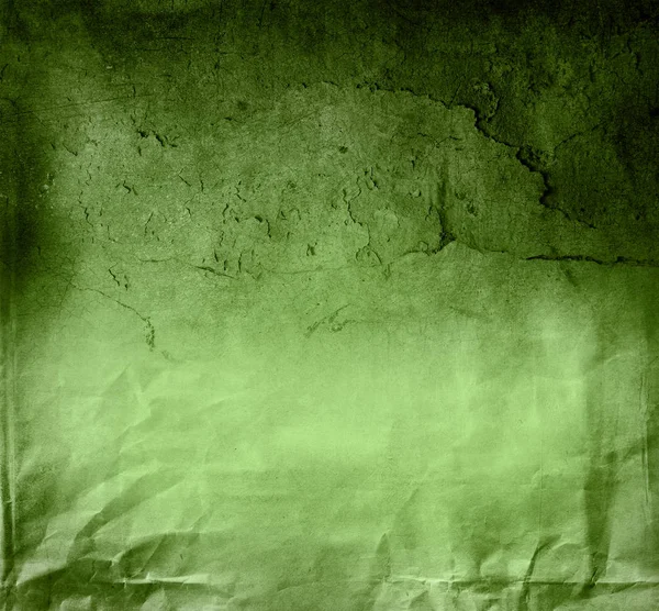 Mur vert Grunge — Photo