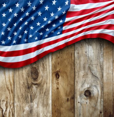 Amerikan bayrağı panoları