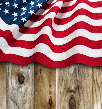 Amerikan bayrağı panoları