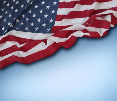 Amerikan bayrağı mavi
