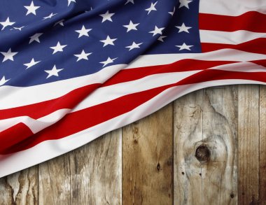 Amerikan bayrağı panoları